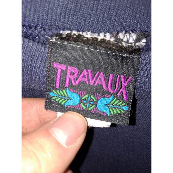 Travaux Penn State Dad Embroidered Sweatshirt Blue Size Medium - Picture 5 of 8